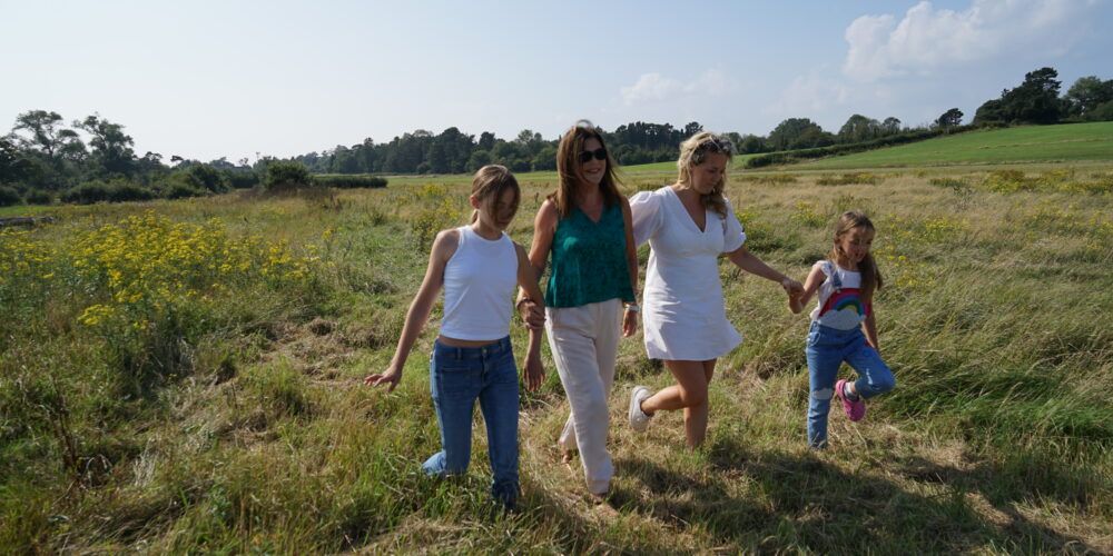 former patient ann with her family