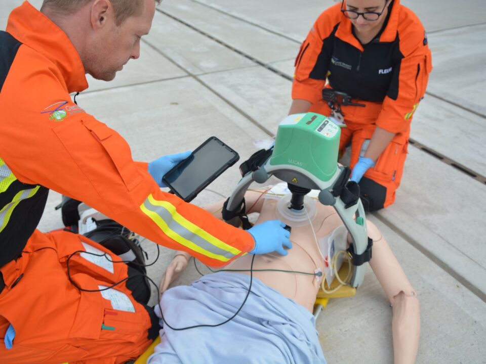 Mechanical CPR and Ultrasound