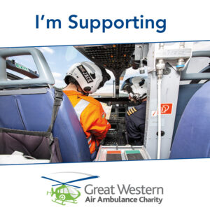 I'm supporting Great Western Air Ambulance Charity