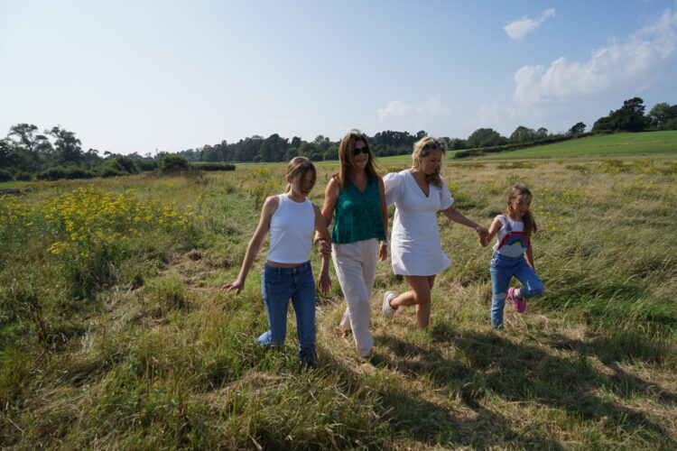 former patient ann with her family
