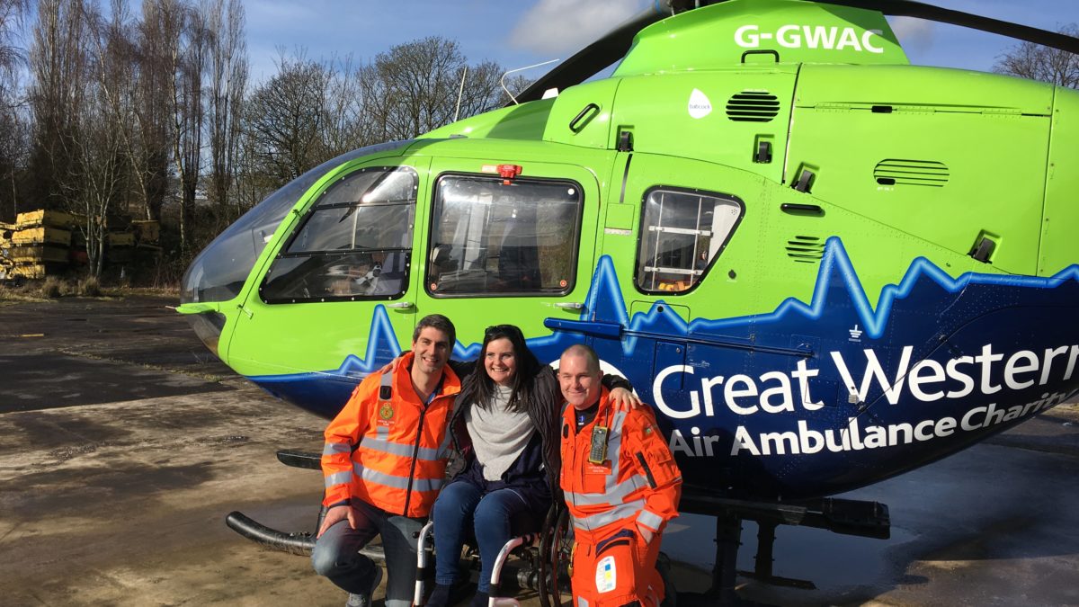 Sallyanne meets critical care team