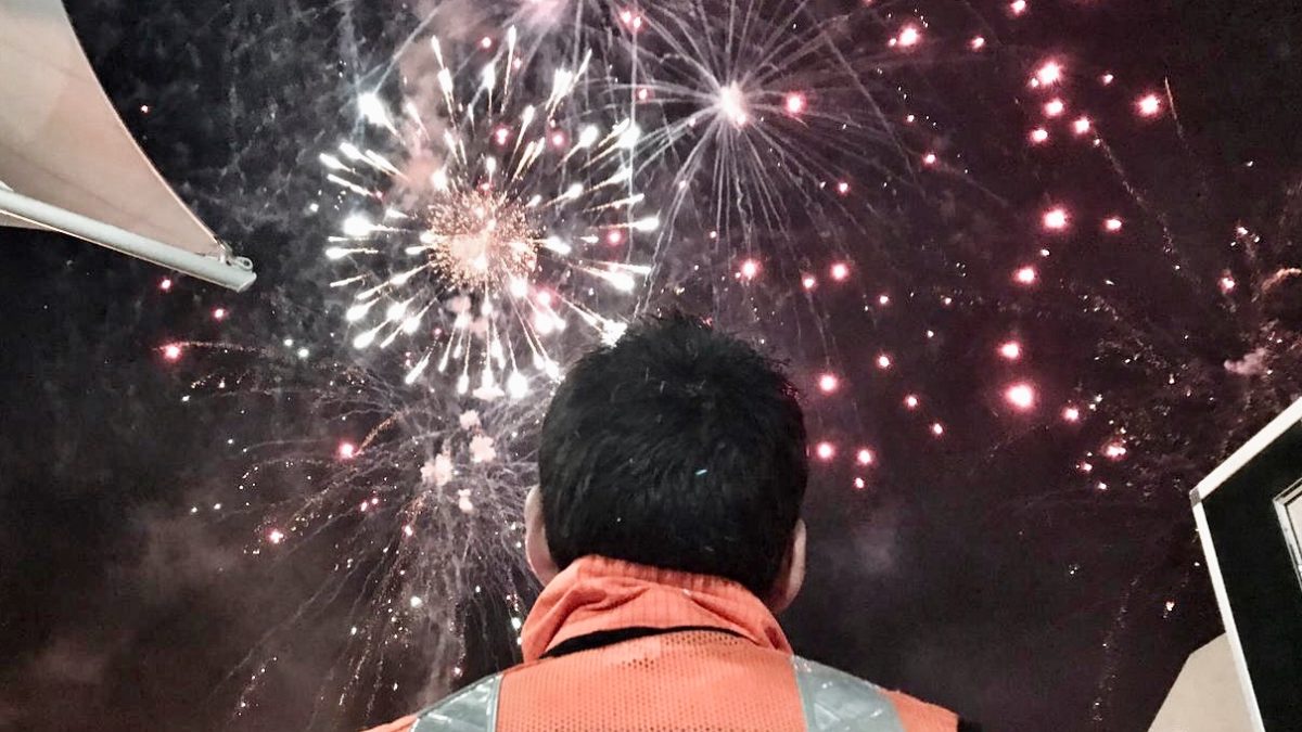 Charity Fireworks display in aid of GWAAC