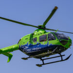 heli in flight