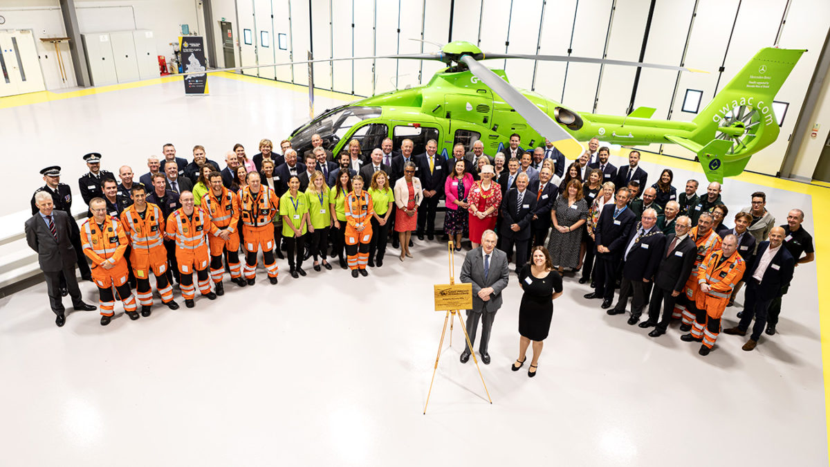 Royal opening of air base