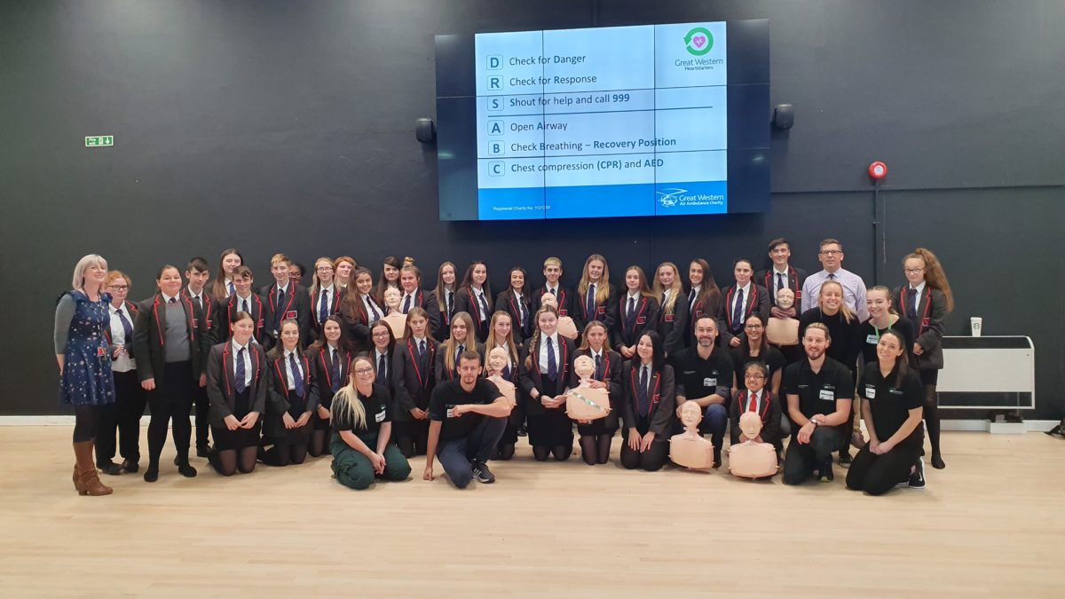 Great Western Heartstarters delivers first session in Gloucestershire on Restart a Heart Day