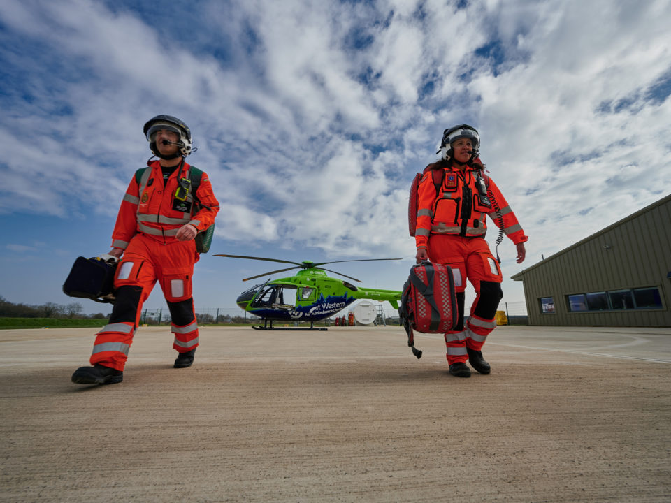 Great Western Air Ambulance Charity to assist with transferring COVID-19 patients