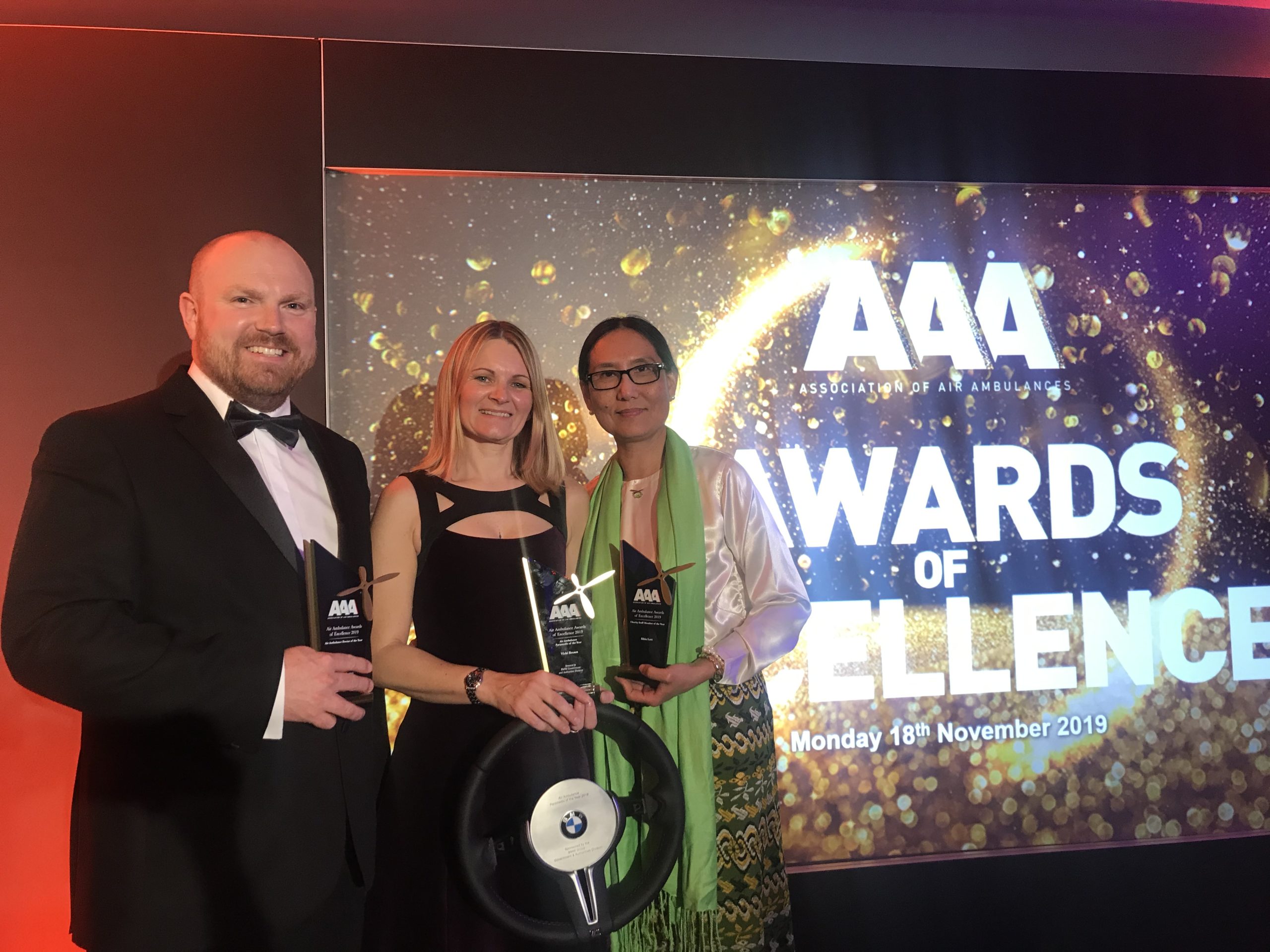 GWAAC's triple success at national awards!